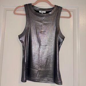 NEVER WORN: Nordstrom Metallic Silver Tank